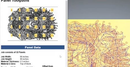 Panel Toolpath