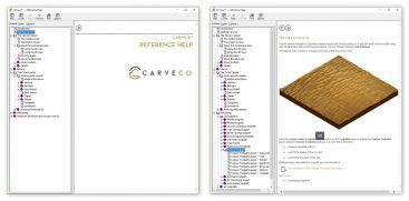 Accessing The Reference Help Document : Carveco Training